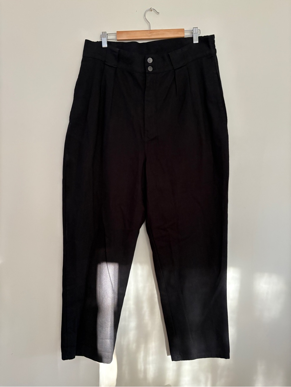 Lucy & Yak Addison Trousers black Plus Size